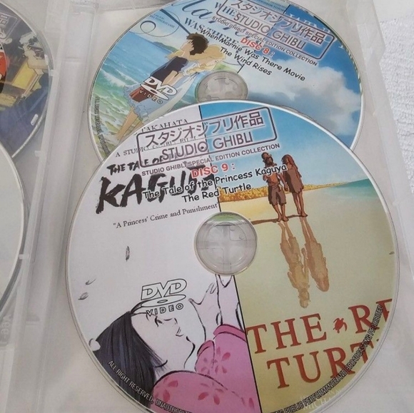 Studio Ghibli Special Edition Anime DVD Collection 9-Discs 25 Movies Total - Picture 11 of 12
